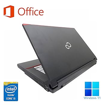 富士通 LIFEBOOK A574/H Office認証済、ワイヤレスマウス付 Amazon.co.jp: 【整備済み品】富士通 ノートPC A574 / 黒 / 15.6